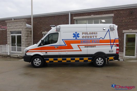 Osage Type II Travois Ambulance